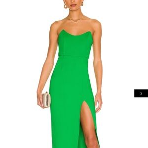 Superdown Ryleigh Strapless Maxi Dress, Size: S
